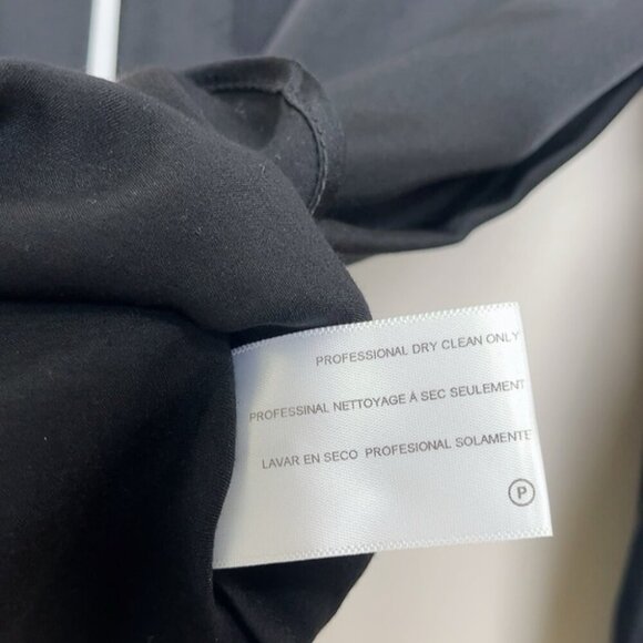 AG Adriano Goldschmied Womens Medium Winslet Blouse In True Black - Picture 10 of 13